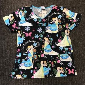 Frozen Scrub Top